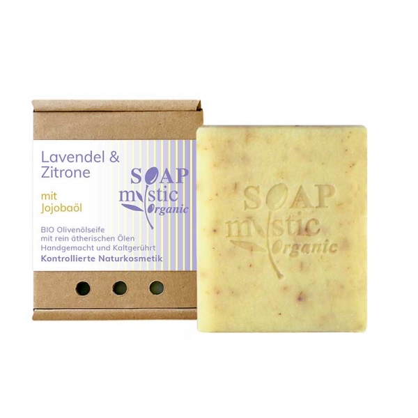Organic Soap Lavender & Lemon with Jojoba Oil