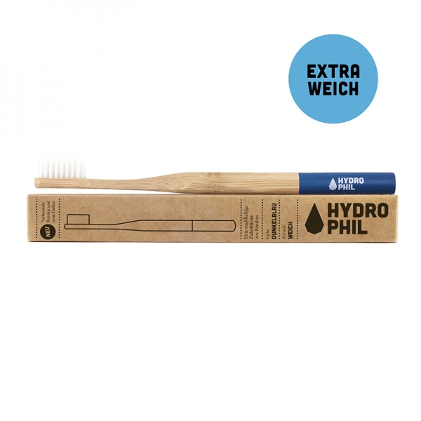 Hydrophil Bamboo Toothbrush soft, blue