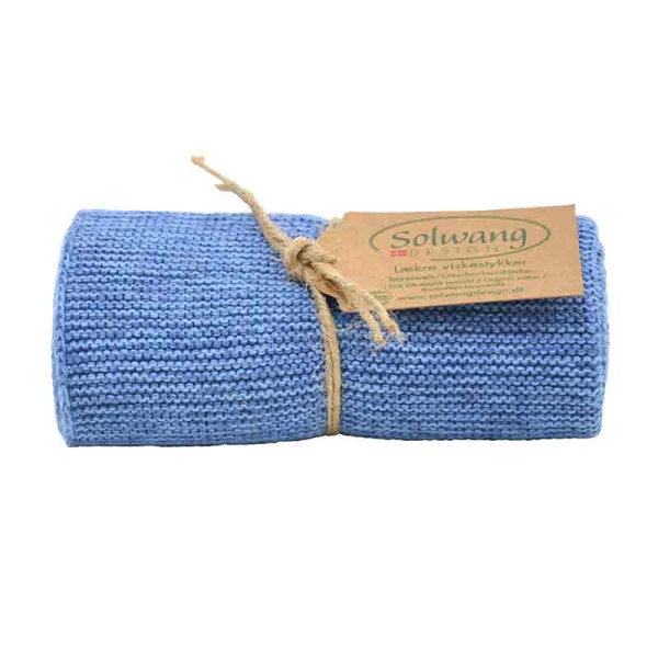 Solwang Towel blue mottled