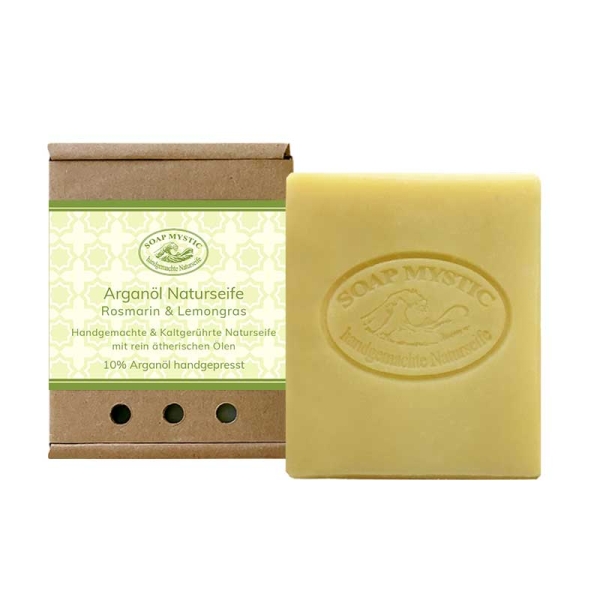 Argan Oil Natural Soap Rosemary & Lemongras