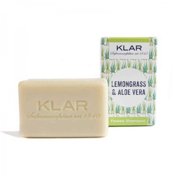 Klar's Solid Shampoo Lemongrass & Aloe Vera