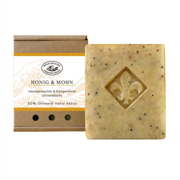 Honey & Poppy Seed Natural Soap